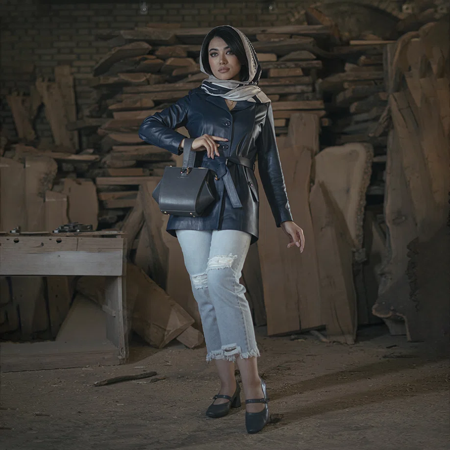 راهنمای سایز لباس چرم